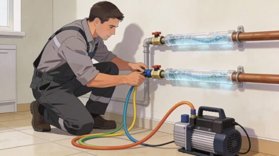 რადიატორების და სისტემის გამორეცხვა